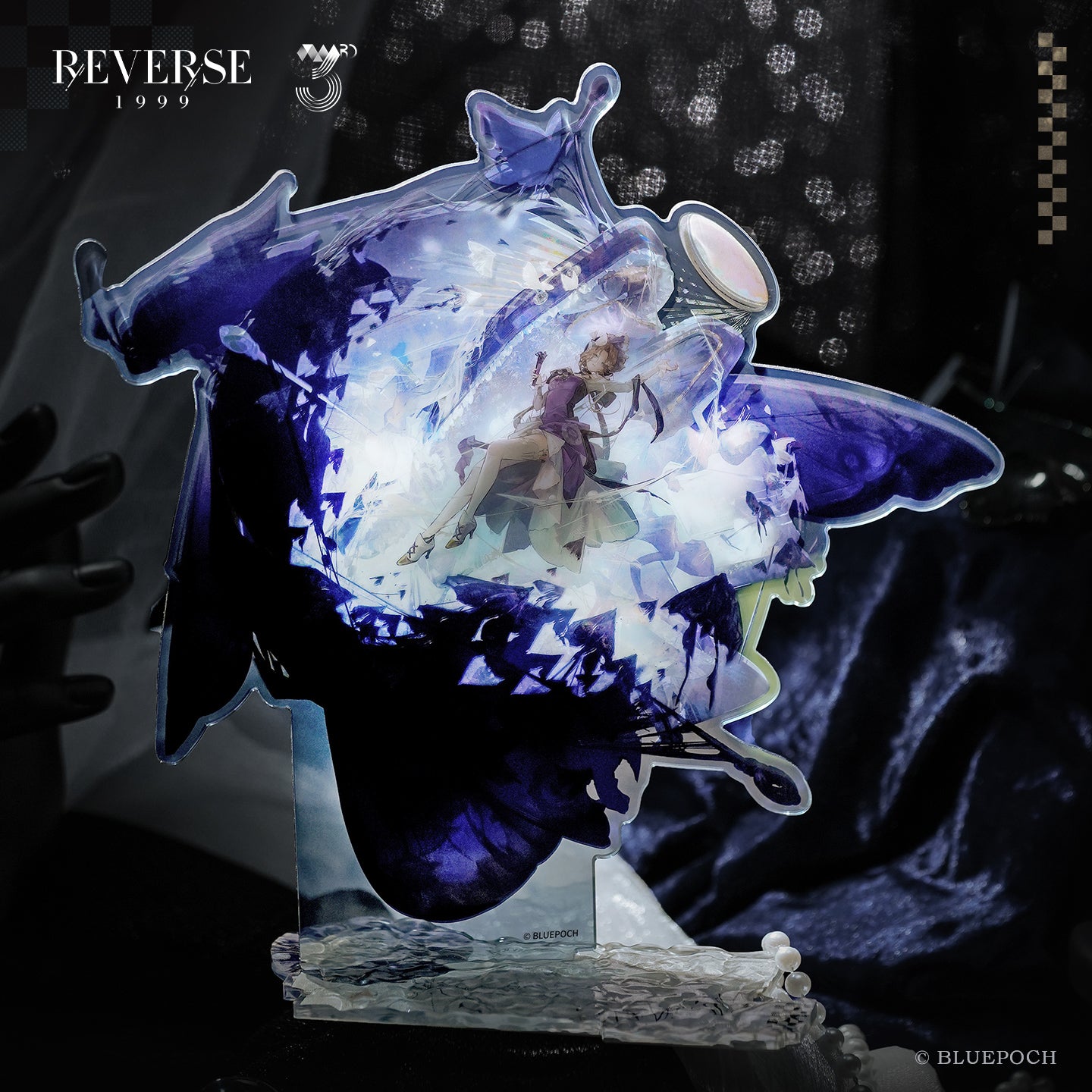 Reverse: 1999 "Shadows in the Lake" Series Acrylic Standees