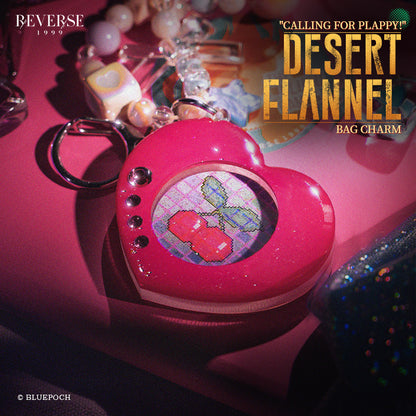 Reverse:1999 "Calling for Plappy!" Desert Flannel Bag Charm