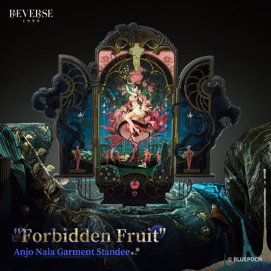 Reverse: 1999 "Forbidden Fruit" Anjo Nala Garment Standee