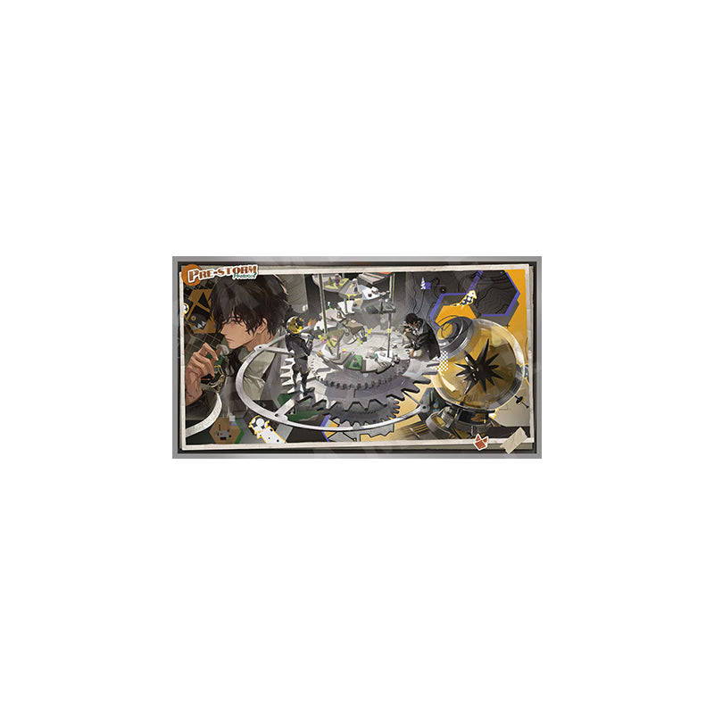 "Pre-Storm Protocol" Silver Foil Shikishi Board
