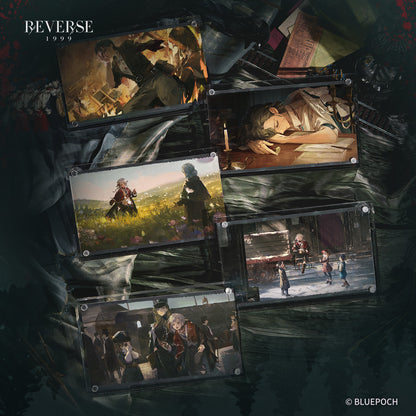 Reverse: 1999 "The Midnight Whistle" Illustration Postcard Packs