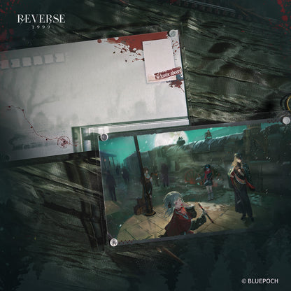 Reverse: 1999 "The Midnight Whistle" Illustration Postcard Packs