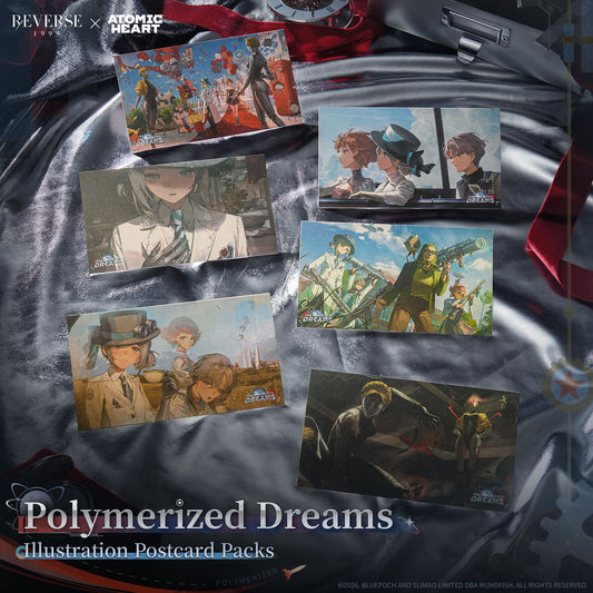 Reverse: 1999 x Atomic Heart "Polymerized Dreams" Illustration Postcard Packs