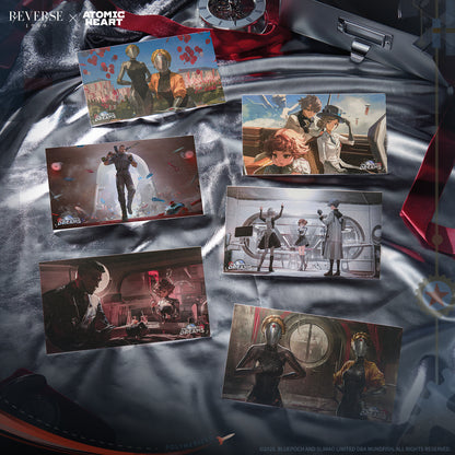 Reverse: 1999 x Atomic Heart "Polymerized Dreams" Illustration Postcard Packs