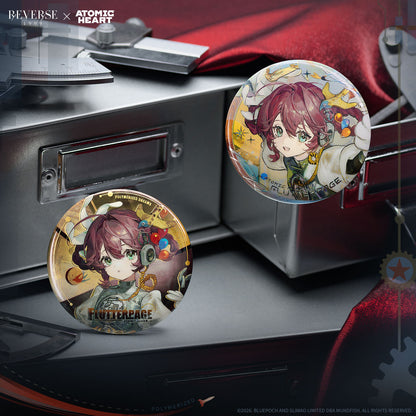 Reverse: 1999 x Atomic Heart "A Machinery-Themed Glimpse into the Future" Character Garment Badge Set