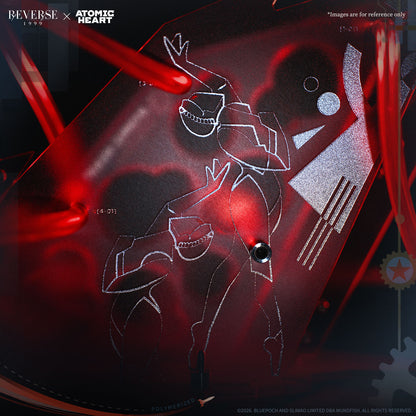 Reverse: 1999 x Atomic Heart "Polymerized Dreams" Acrylic Table Ornament