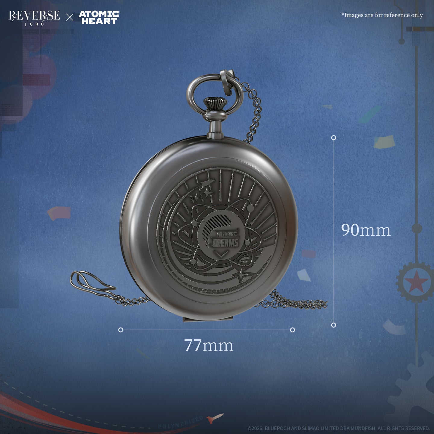 Reverse: 1999 x Atomic Heart "Polymerized Dreams" Chirper Metal Charm