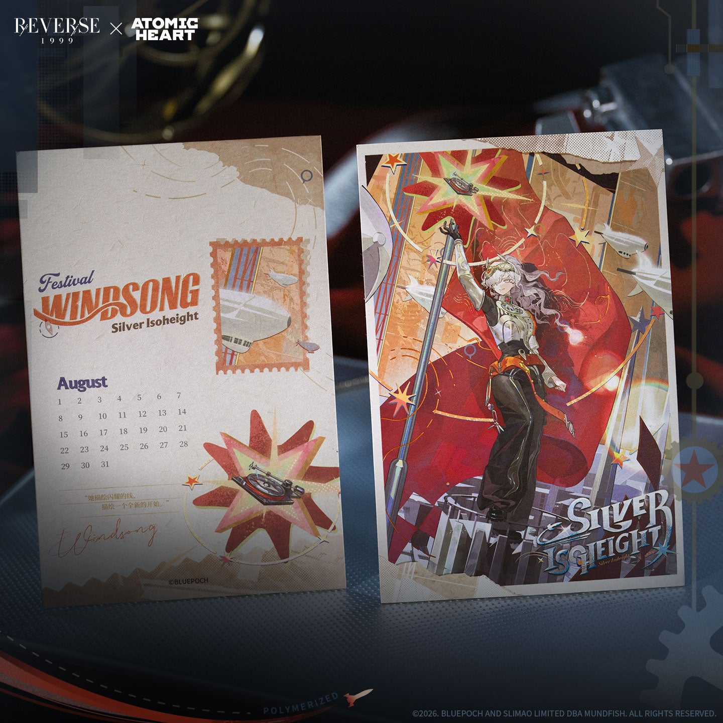 Reverse: 1999 x Atomic Heart "Silver Isoheight" Windsong Holiday Garment Packs