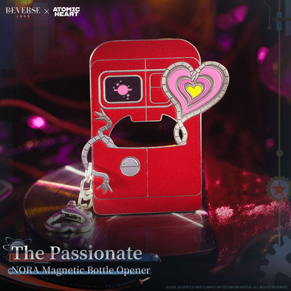 Reverse: 1999 x Atomic Heart "The Passionate" NORA Magnetic Bottle Opener