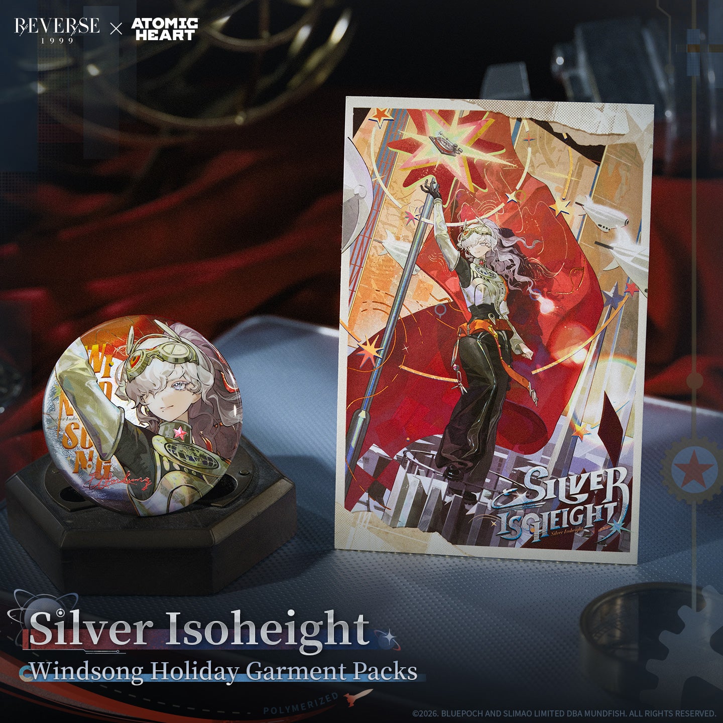 Reverse: 1999 x Atomic Heart "Silver Isoheight" Windsong Holiday Garment Packs