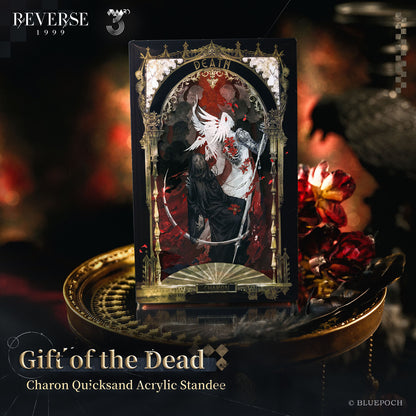 Reverse: 1999 "Gift of the Dead" Charon Quicksand Acrylic Standee