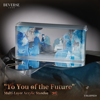 Reverse: 1999 "To You of the Future" Multi-Layer Acrylic Standee