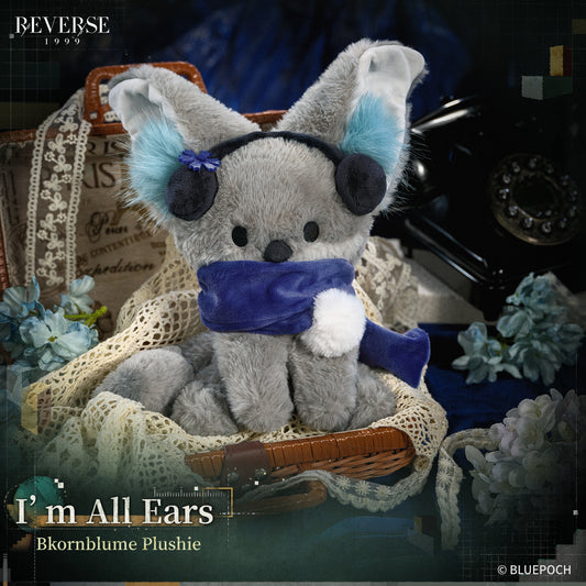 Reverse: 1999 "I’m All Ears" Bkornblume Plushie