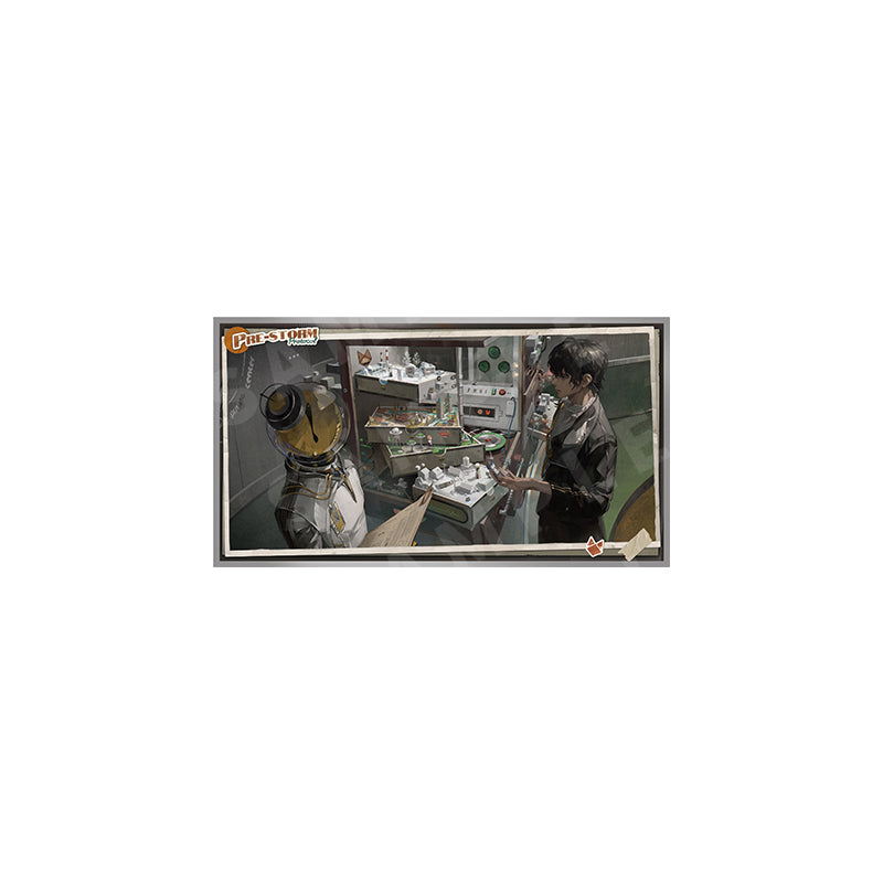 "Pre-Storm Protocol" Silver Foil Shikishi Board
