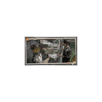 "Pre-Storm Protocol" Silver Foil Shikishi Board