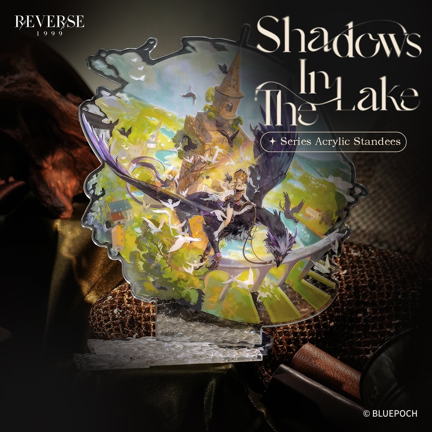 Reverse: 1999 "Shadows in the Lake" Series Acrylic Standees