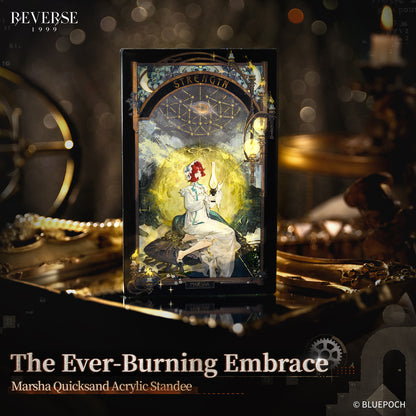 "The Ever-Burning Embrace" Marsha Quicksand Acrylic Standee