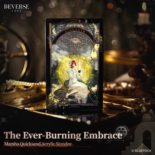 "The Ever-Burning Embrace" Marsha Quicksand Acrylic Standee